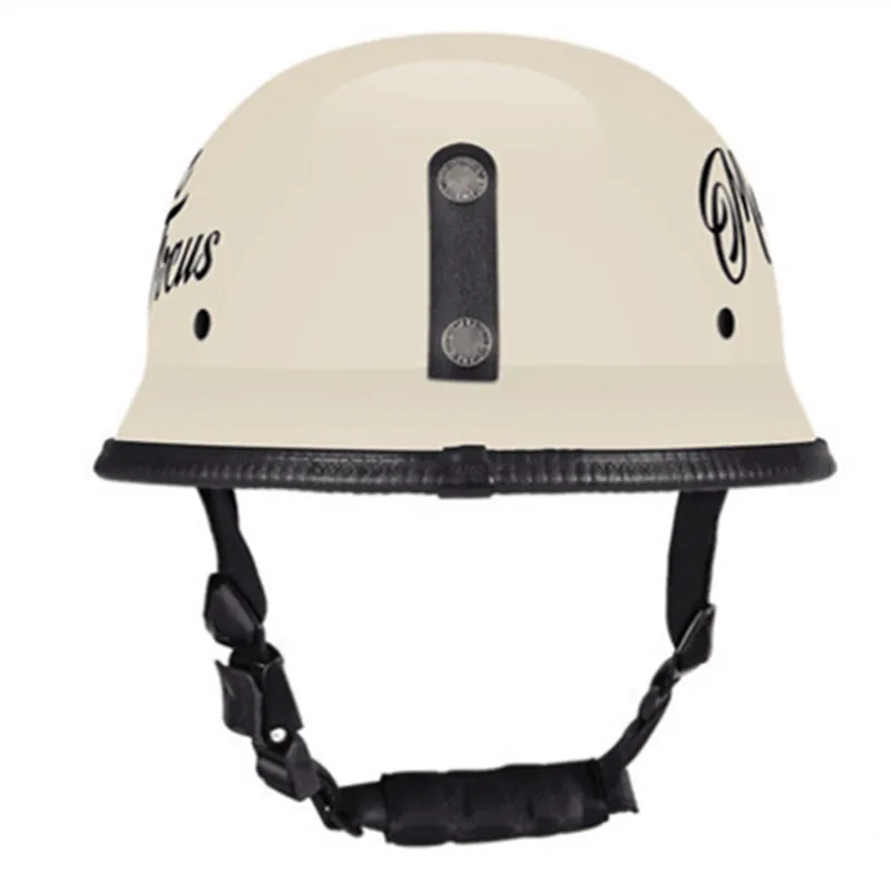 Мотоциклетный шлем уникальный винтажный полулицевой в немецком стиле 4 типа M/L/XL |