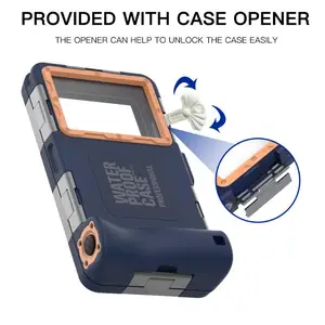 the 2021 new waterproof case for huawei mate 40 pro iphone 12 pro max xiaomi note 9s galaxy s21 ultra 15 meter underwater shell free global shipping