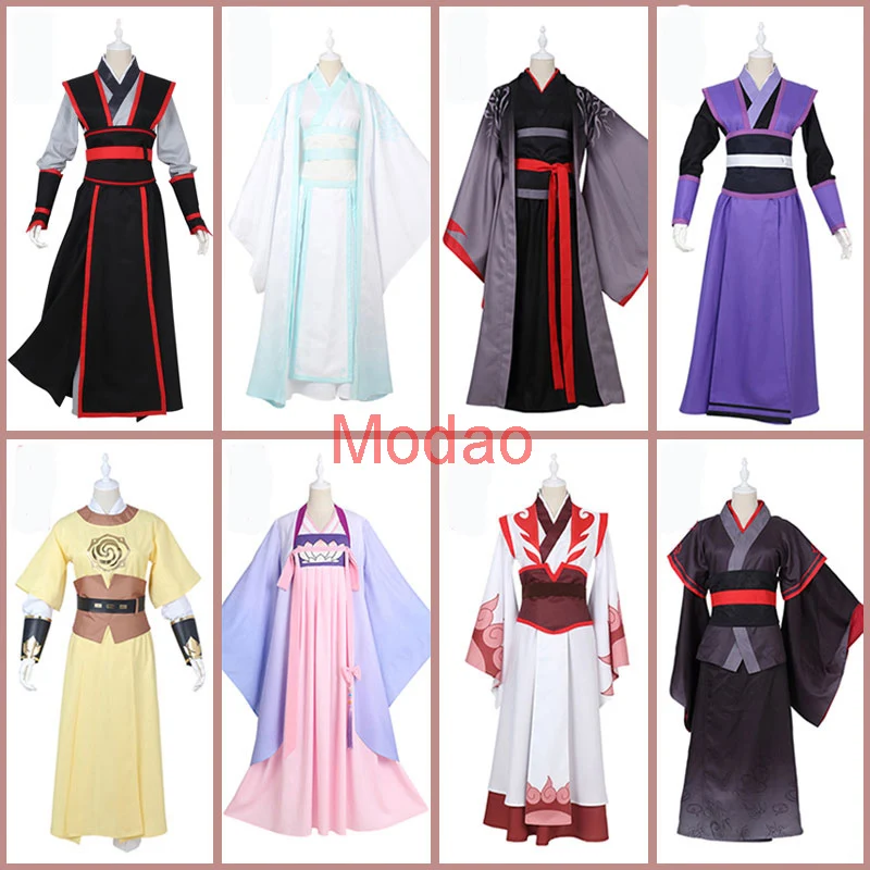 Костюм для косплея МО дао ЗУ Ши Вэй усян/Lan Wangji/вэнь Цин/вэнь Нин из аниме Grandmaster of