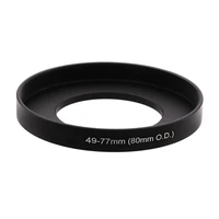 for 80mm matte box or 77mm lens filter etc step up ring matte box adapter 49525558606267727782mm 77mm 80mm o d