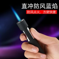 torch jet flame turbo lighter metal windproof compact butane cigar cigarettes refillable gas pipe lighter smoking accessories