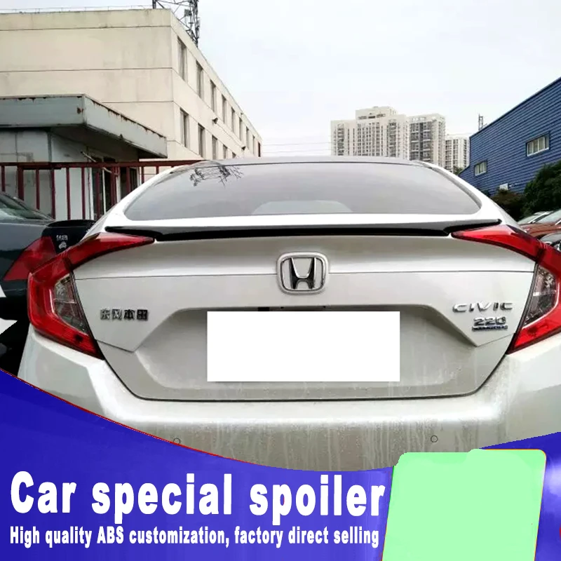 Золотистые кодовые режимы для honda civic 2016 2017 до Спойлеры Автомобильный задний