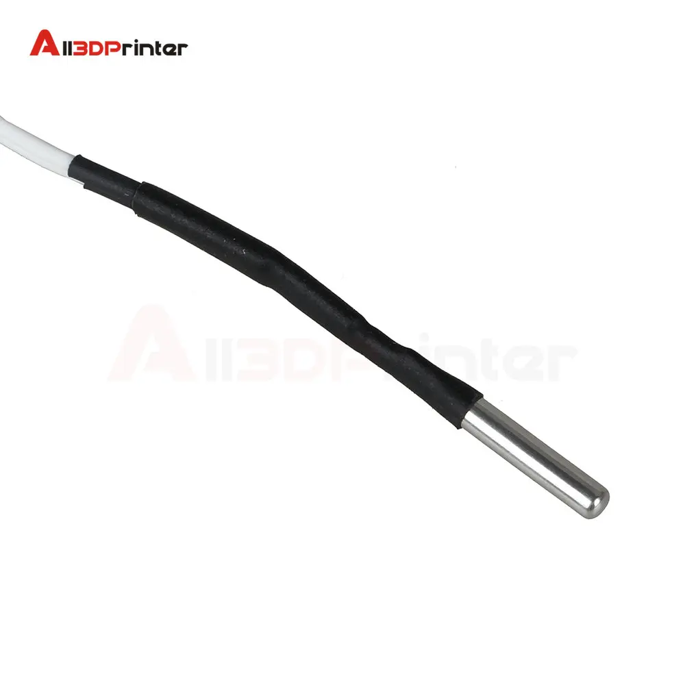3D Print Part 100K ohm NTC 1M/2M Line 3950 Thermistors Sensors with Cable Temperature White Accessories 1m 2m long | Компьютеры и офис