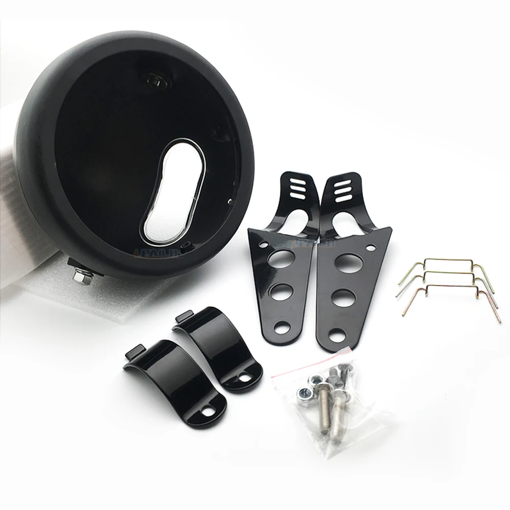 

1/2 PCS5 3/4" 5.75 inch Motorcycle LED Headlight Mounting Bracket Ring for 5.75Inch Round LED Headlamp