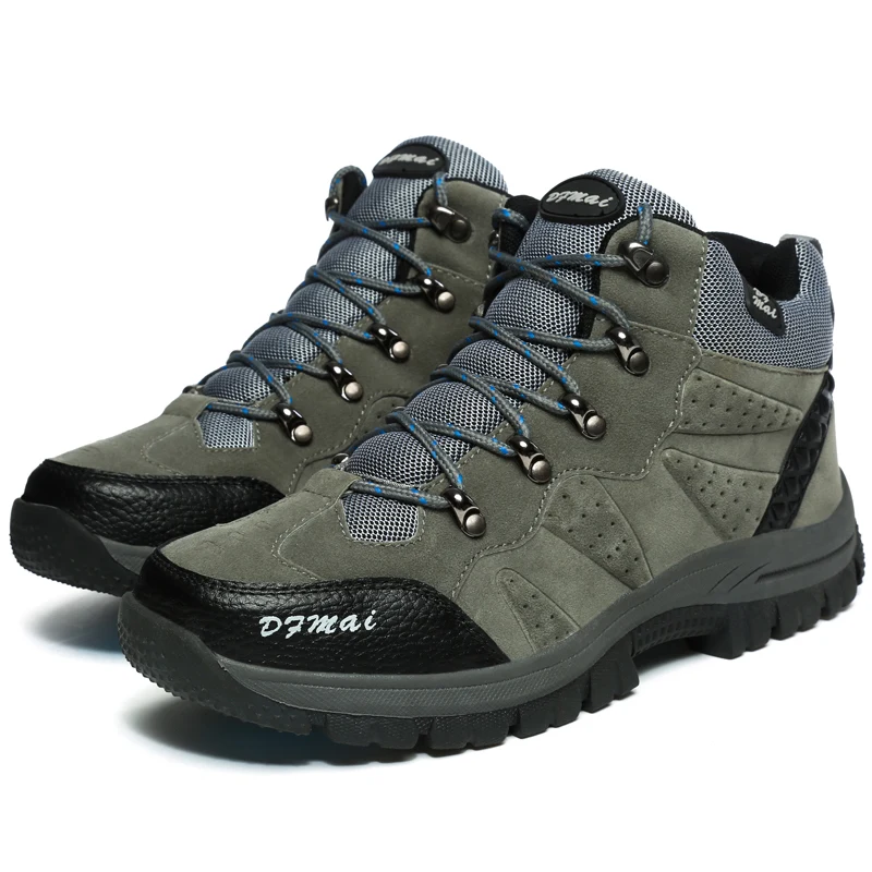 Большие размеры Новинка мужские ботинки уличные Водонепроницаемые зимние