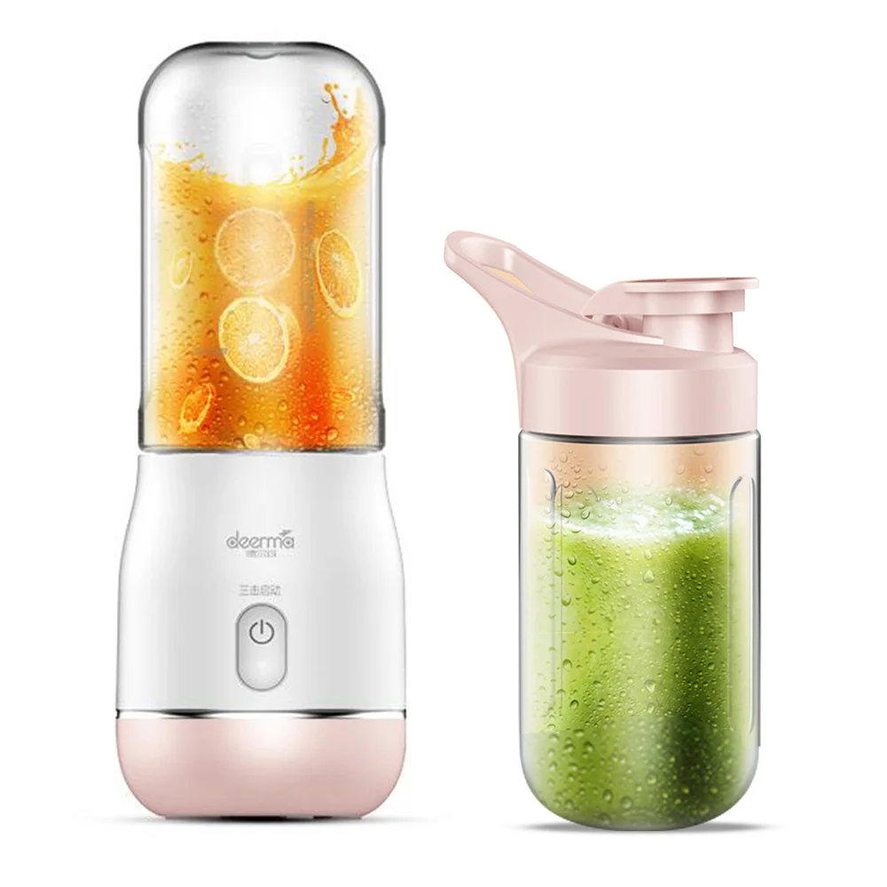 Deerma 400 мл мини Портативный электрическая соковыжималка блендер сока чашка