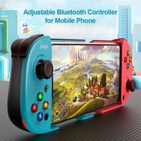 pg 9217 wireless gamepad telescopic bluetooth game controller for iphone android phone hand grip trigger pubg mobile joystick