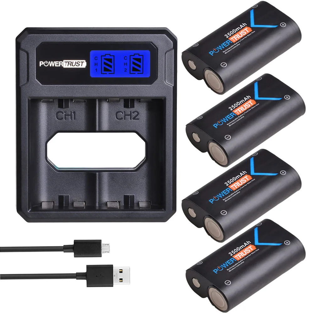 Аккумуляторная батарея для контроллера и двойное зарядное устройство