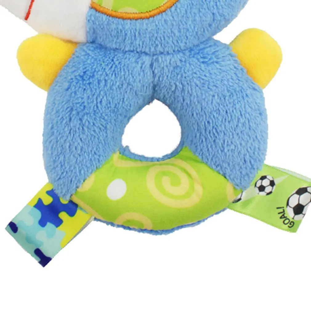 0-1Y Cartoon Baby Rattle Mobiles Cute Toys Animal Hand Bell Soft Toddler Plush Bebe | Игрушки и хобби