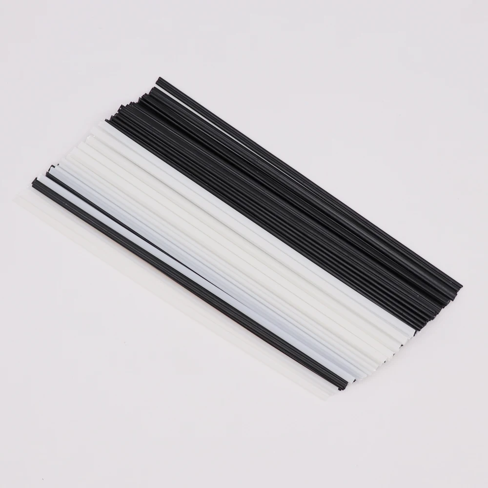

Black/White length 20cm ABS/PP/PE/PPR plastic welding rods for car bumper repair tools hot air welder machine gun