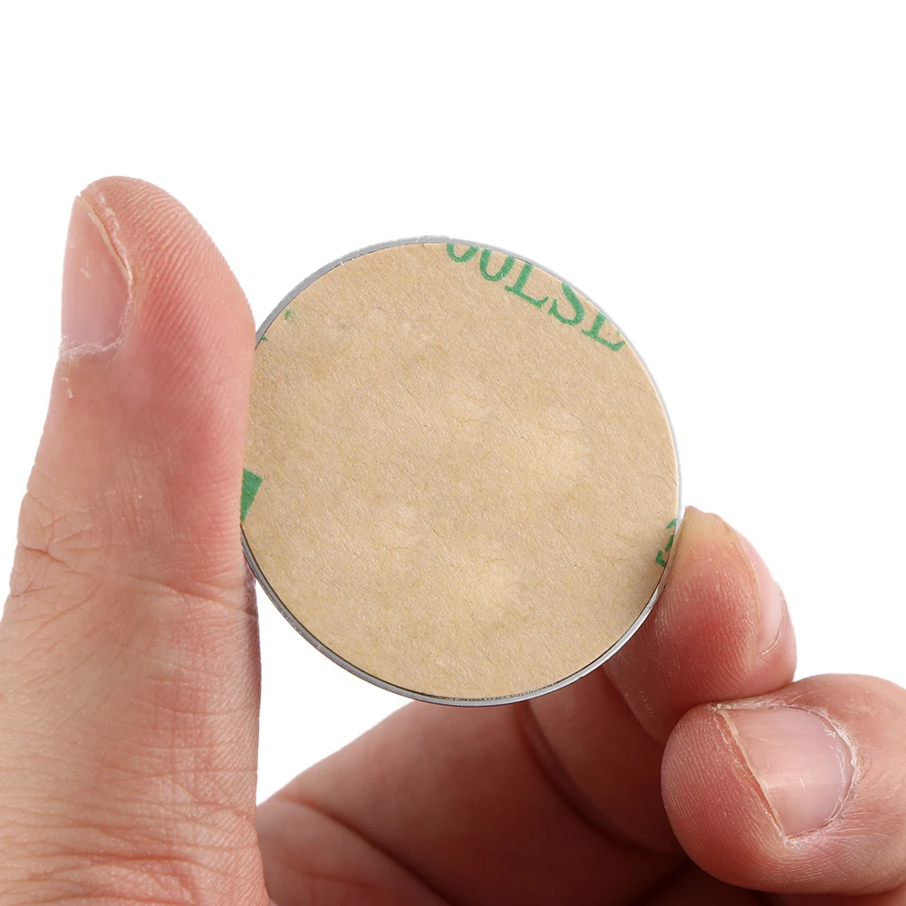 Круглая металлическая пластина для магнитной подставки телефона сменная