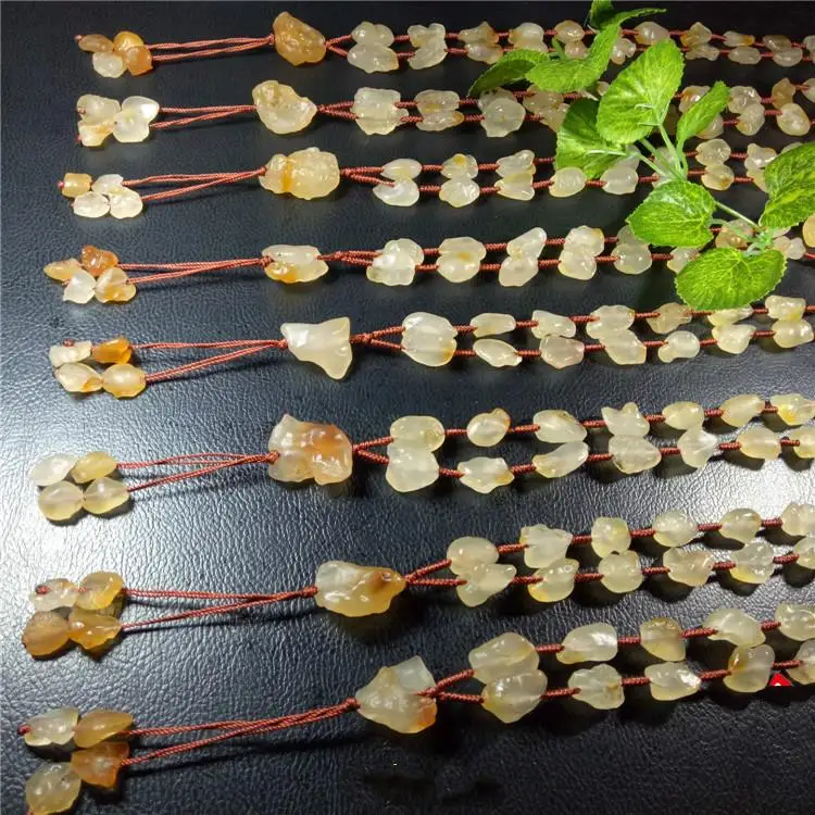 Ювелирные изделия Gobi камень сахар сердце агат ожерелье браслет ручной работы