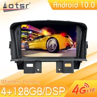 android 10 car multimedia stereo player for chevrolet cruze 2008 2011 tape radio recorder auto gps navi head unit no 2din 2 din