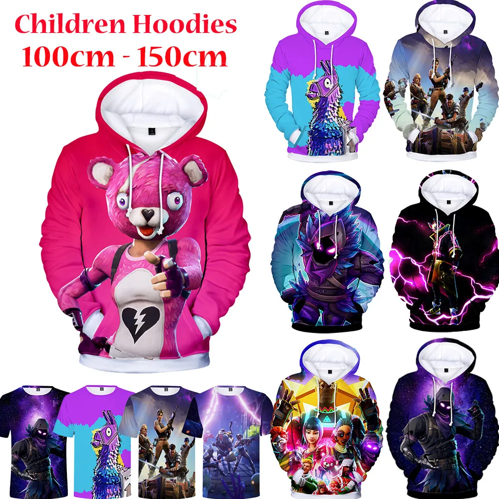 

Battle Royale 110-160cm Children Hoodie Game 3D Hoodies Streetwear Hip Hop Warm Hoody Sweatshirt Harajuku