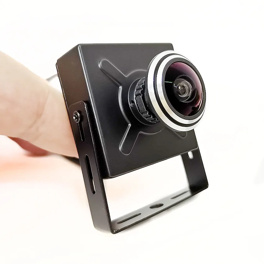 

5MP / 3MP 48V POE IPC or DC 12V Onvif P2P IP Network Camera Fish Eye 1.8mm Lens Wide View metal case mini IP Camera