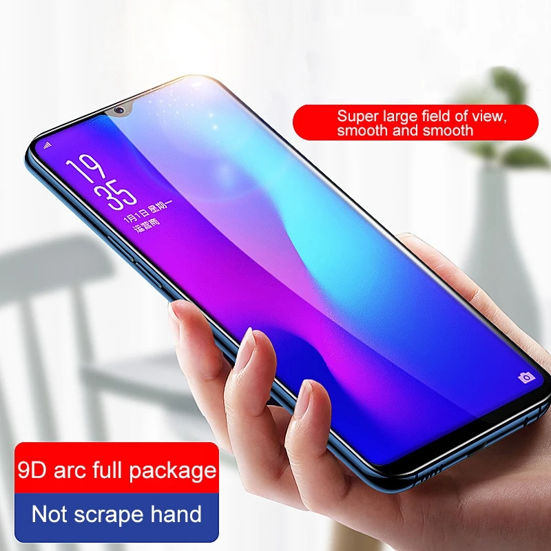 9H 10D полноэкранное закаленное стекло Защита экрана для iPhone XR / 11 Передняя пленка