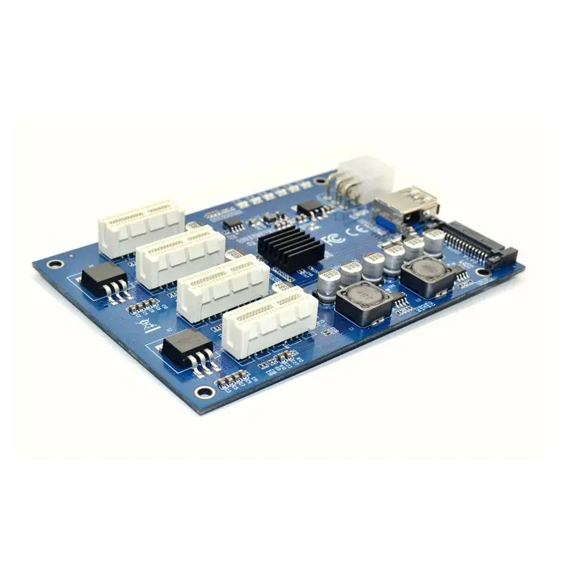 

Стабильный Комплект расширения Pci-e X1-4pci-e X16, 5 Гбит/с, твердый конденсатор, высокоскоростной, от 1x до 16x1 до Usb 3,0, усилитель слота, концентратор-...