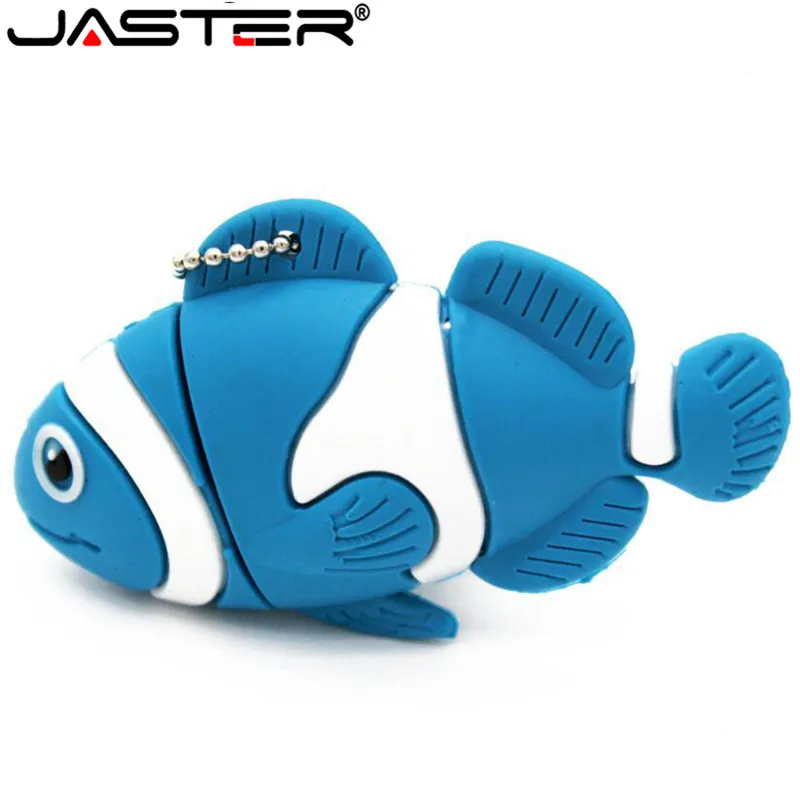 JASTER lovely рыбы карту флэш памяти с интерфейсом usb накопитель 64 Гб оперативной 32