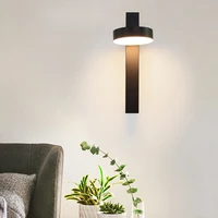 new modern wall light 9w with switch led wall lamp gold with switch wall lamps livingroom indoor lighting white black luminaire