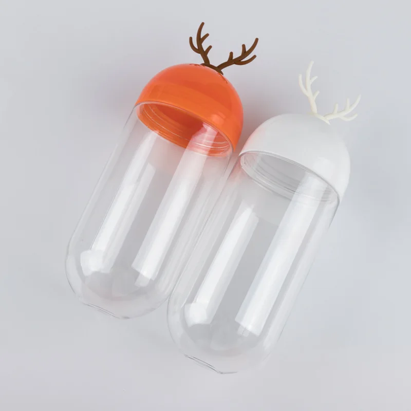 One-time capsule plastic bottle cold drink fruit juice Milk Tea Cup fresh milk yogurt custom-made | Дом и сад