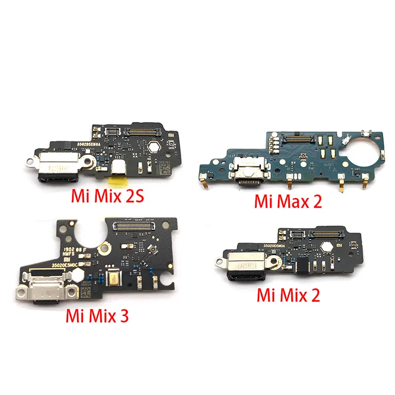 

100% Origianl Micro USB Charger Dock Connector Charging Port Microphone Flex Cable For Xiaomi Mi Max Mix 2 3 Max2 Max3 Mix2 Mix3