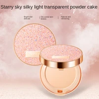 double layer powder for makeup oil control waterproof and concealer dry and wet powder make up palette