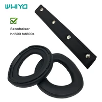 whiyo replacement earpads headband for sennheiser hd800 hd800s headset cushion cover bumper pads parts