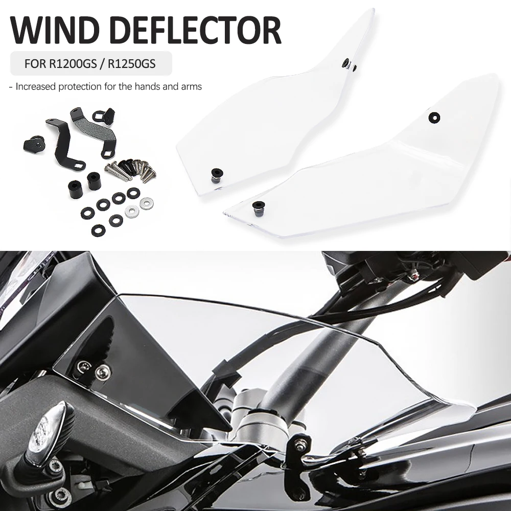 R 1200 GS LC Side Panels Wind Deflector Pair Windshield Handguard Cover For BMW R1250GS HP R1200GS LC Rally Exclusive 2017-2019