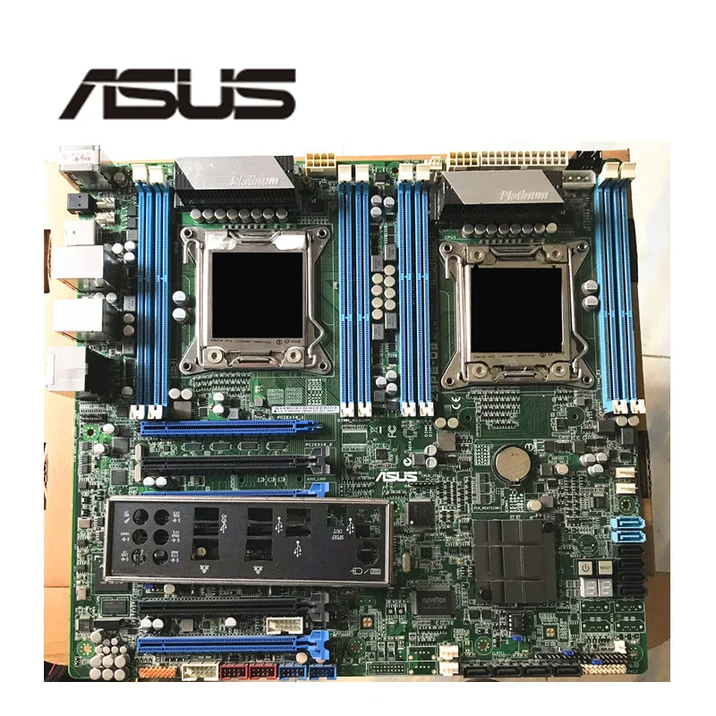 Материнская плата для ASUS оригинальная б/у Intel C602 Серверная материнская LGA 2011 DDR3 X79