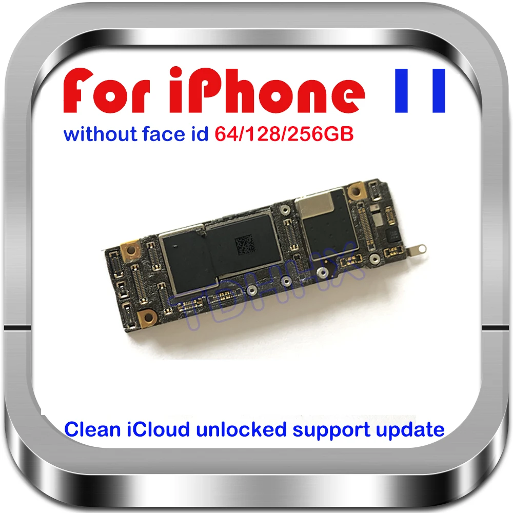Материнская плата iCloud для iPhone 11 100% оригинальная материнская замены материнской