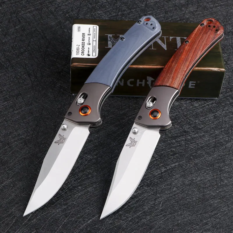 

Benchmade High Quality Folding Knife Outdoor Defense Sabre Field Survival Multifunctional Pocket Knives 9cr18mov Blade Material