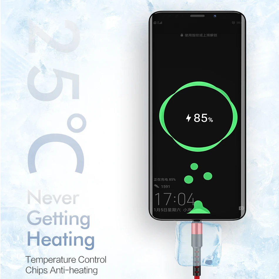 ROCK usb type-C кабель для samsung S9 S8 Быстрая зарядка type-C мобильный телефон дата зарядки USB C кабель для Xiaomi mi9 Redmi note 7