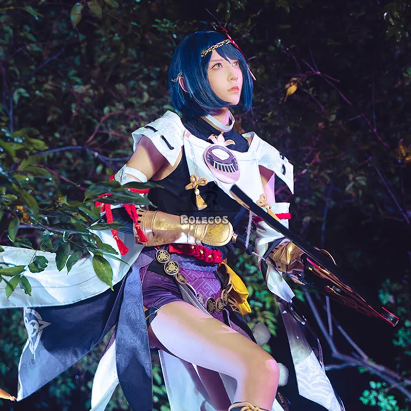 Ролекос игра геншин ударт куджоу Сара Косплей Костюм косплей костюм сексуальное