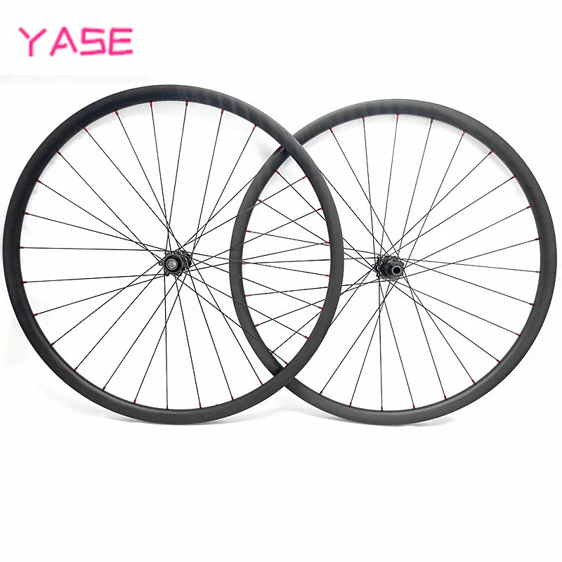 ultralight 29er carbon wheelset DT240S boost 100x15 142x12 straight pull mtb 27x25mm tubeless disc wheels | Спорт и развлечения