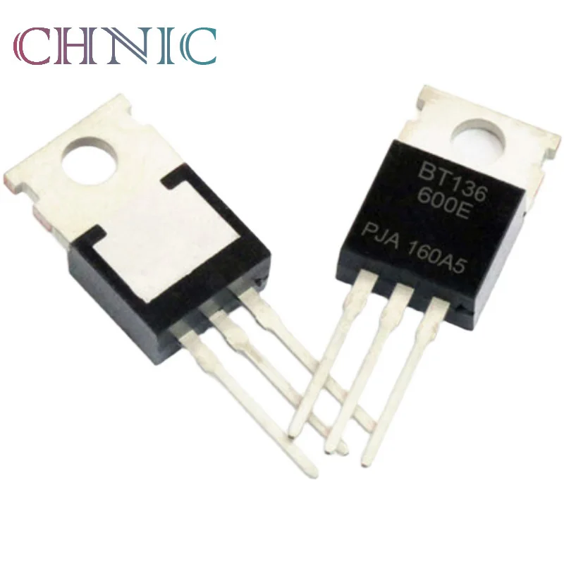 

10pcs BT136 BT136-600 BT136-600E Triac 600V 4A