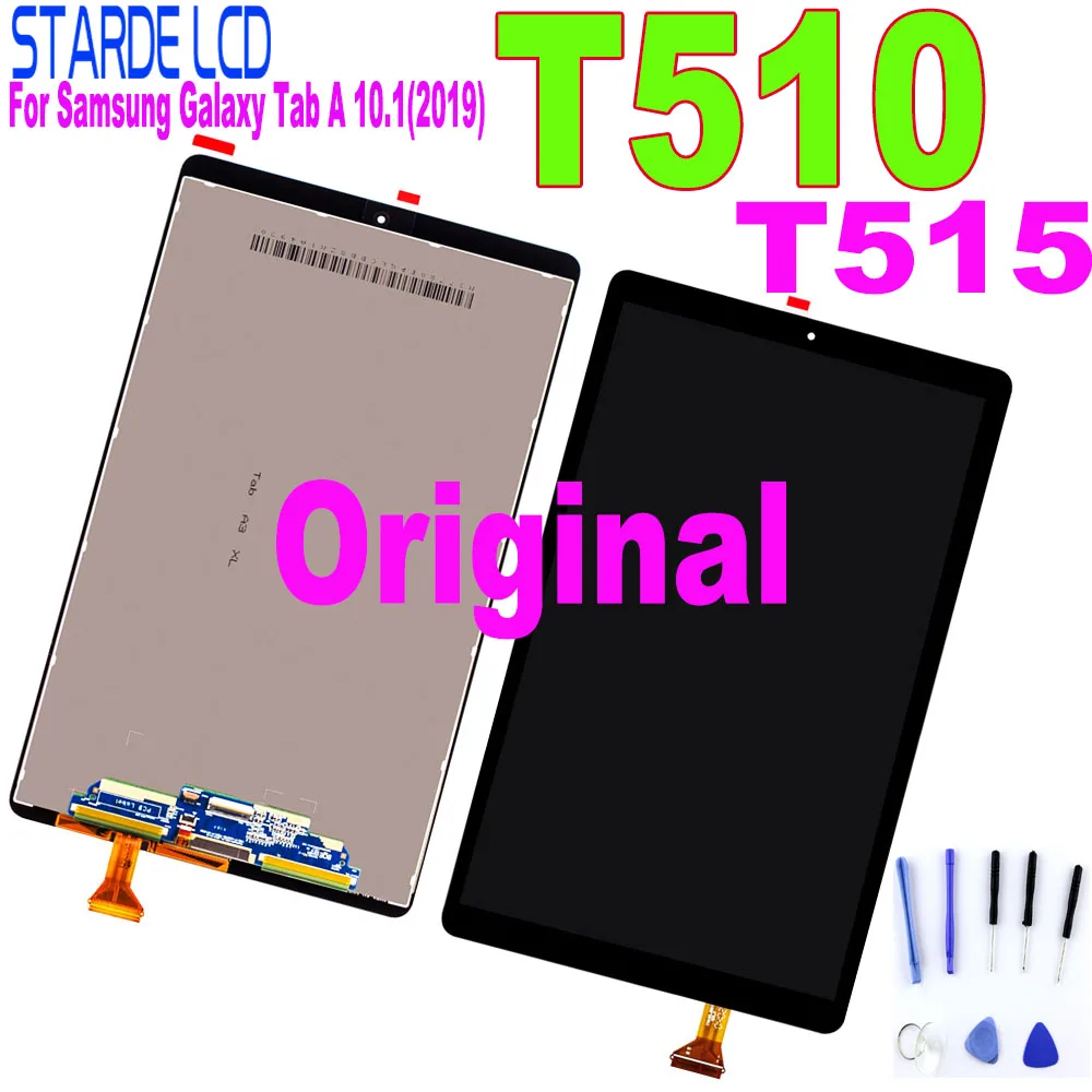 Оригинальный сменный ЖК дисплей 10 1 дюйма для Samsung Galaxy Tab A (2019) WIFI T510 SM T510N с