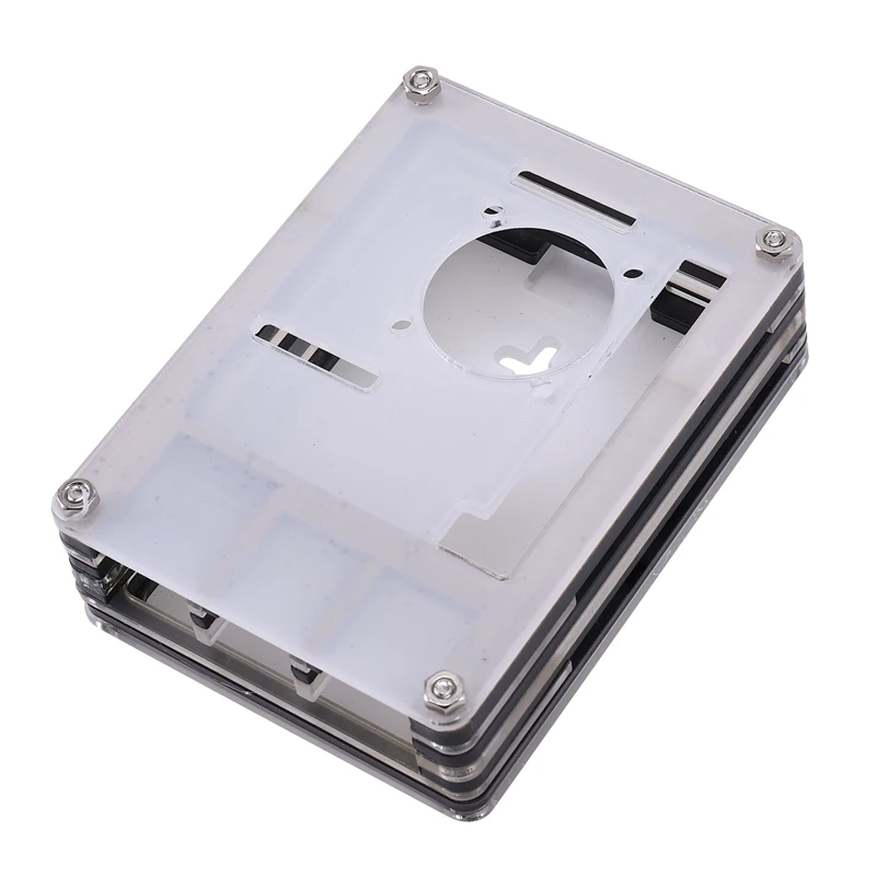 Чехол для Raspberry Pi 4 9 слоев акриловая коробка чехол корпус с охлаждающим