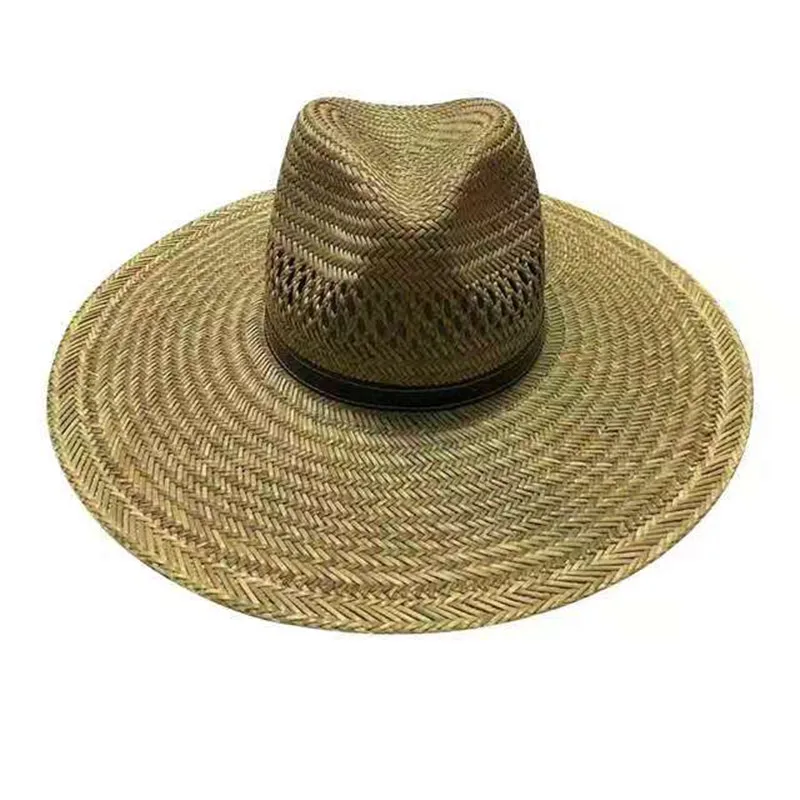 Ручная работа Ботинки в рыбацком стиле грузовик фермера драйвер соломенная