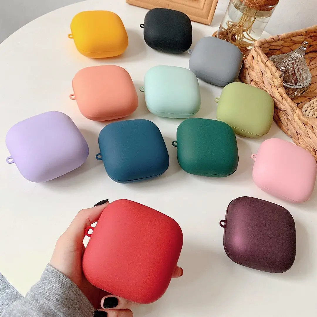 

For Beats PowerBeats Pro Earphone Case Solid Color Matte Earphone Cover For Beats PowerBeats Pro Hard PC Headset Shell with Hook