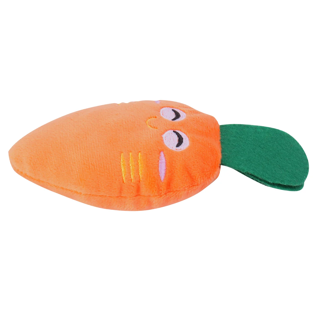 

New Dog Pet Puppy Plush Vegetable Carrot Sound Chew Squeaker Squeaky Paly Toys