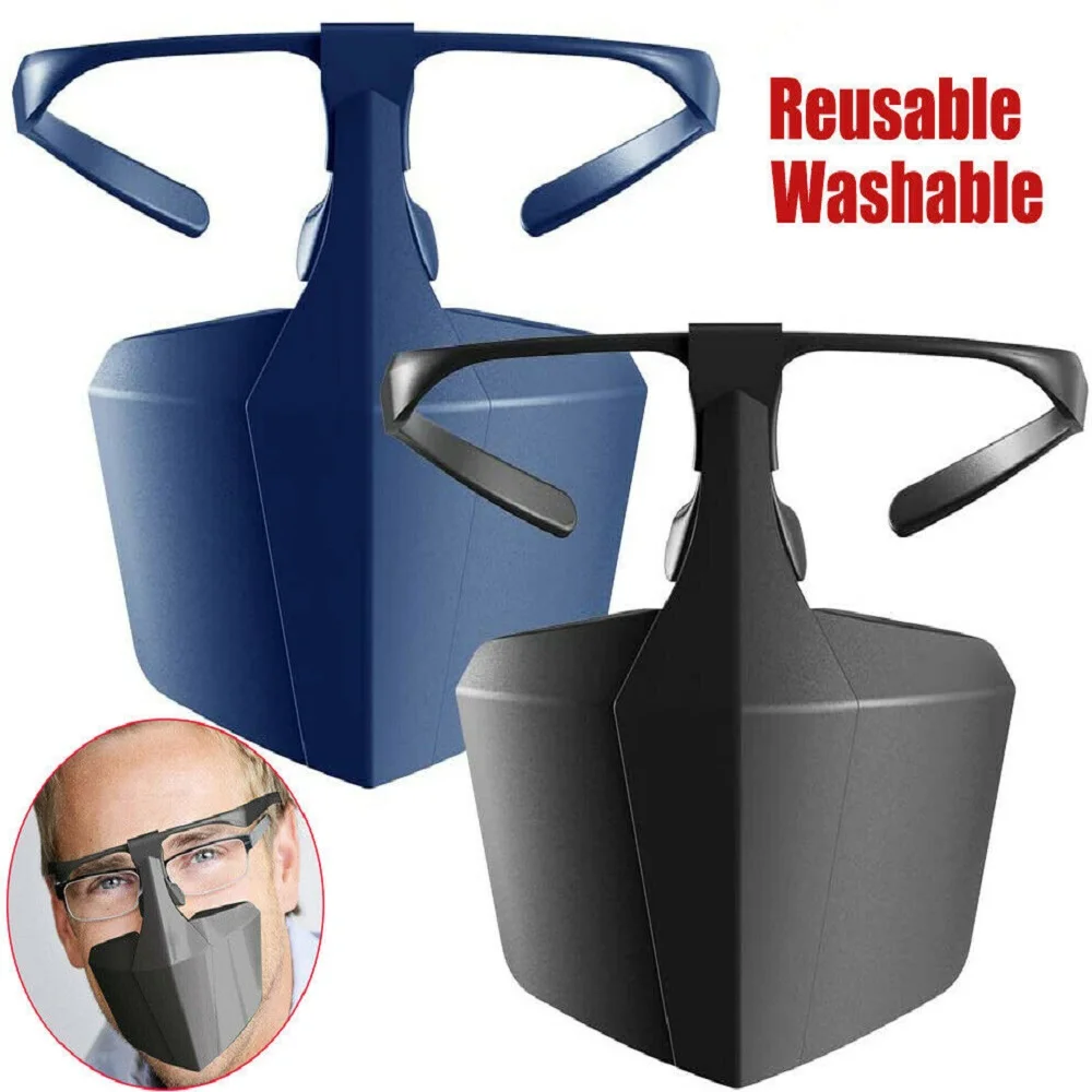 1 шт. велосипедная защитная маска для лица многоразовая спрей брызг пищевая PE