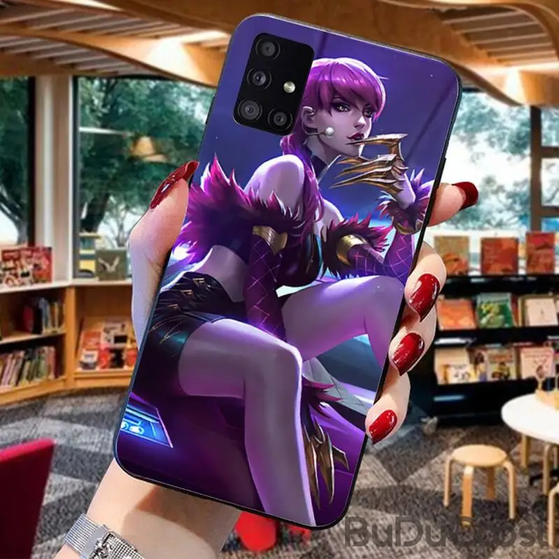 

KDA akali ahri evelynn kai'sa Phone Case For Samsung Galaxy A21S A01 A11 A31 A81 A10 A20E A30 A40 A50 A70 A80 A71 A51
