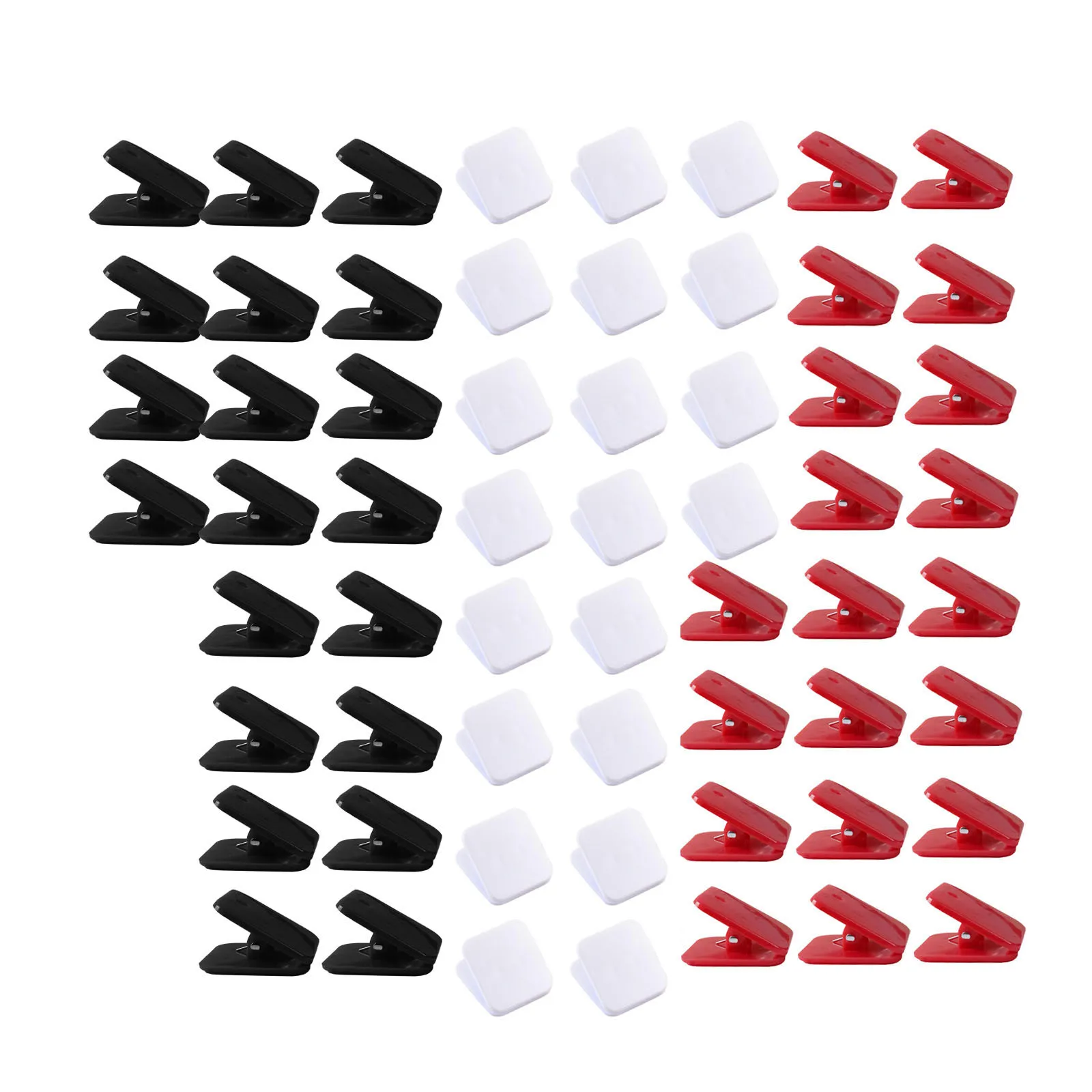 

60 шт./лот многофункциональные зажимы для чипов пакетов, зажимы для свежих продуктов, зажимы для фотофайлов, пластиковые пакеты, зажимы для д...