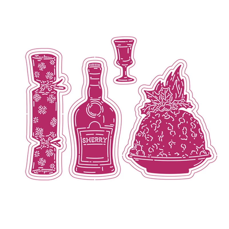

Christmas Treats Die Set cutting dies & stamps scrapbook dariy decoration stencil embossing template diy greeting card handmade