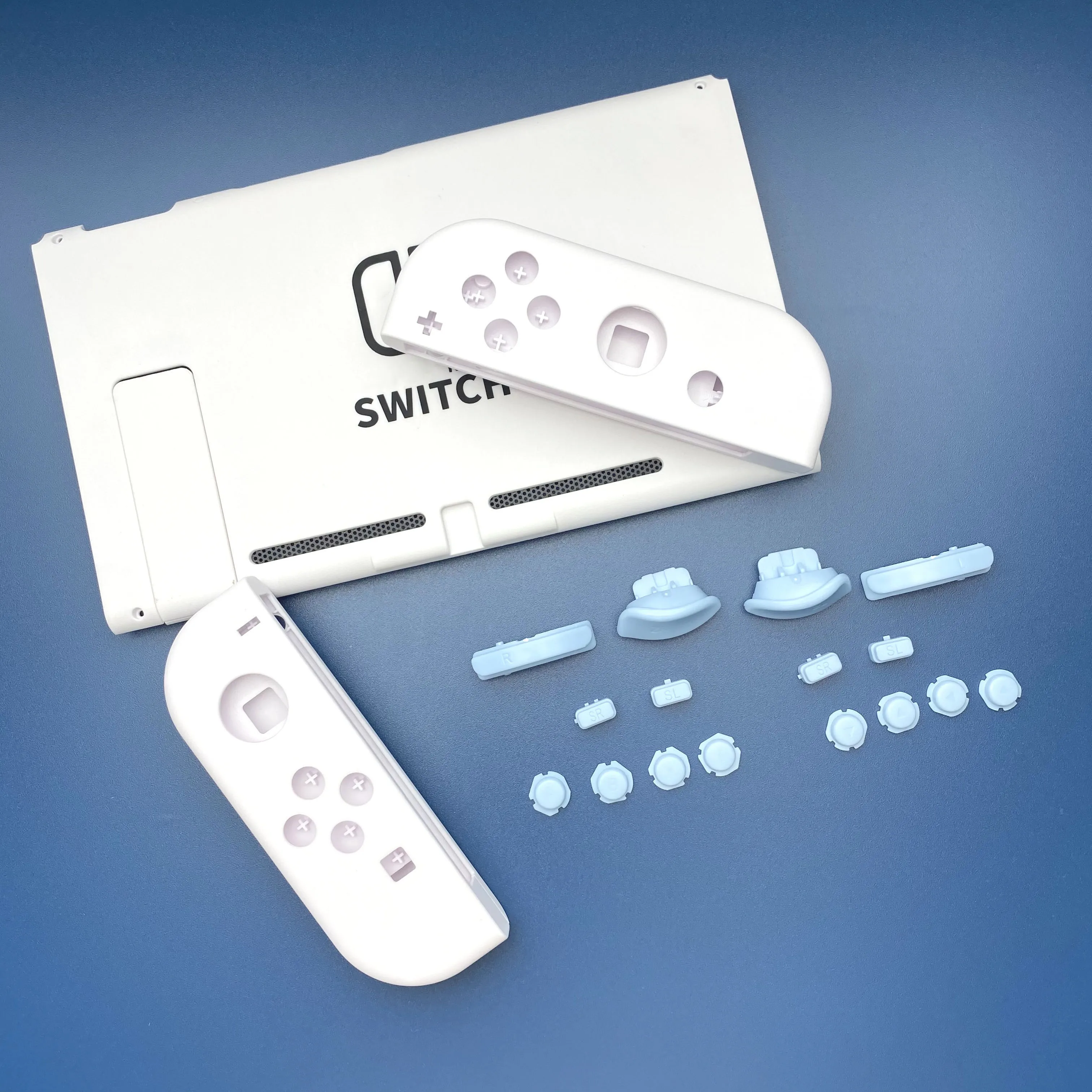 Корпус консоли переключателя NS DIY для Nintendos задняя пластина с сменный кронштейн