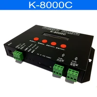 k 8000c programmable dmxspi sd cardoff line dc5 24v for rgb full color led pixel controller light strip
