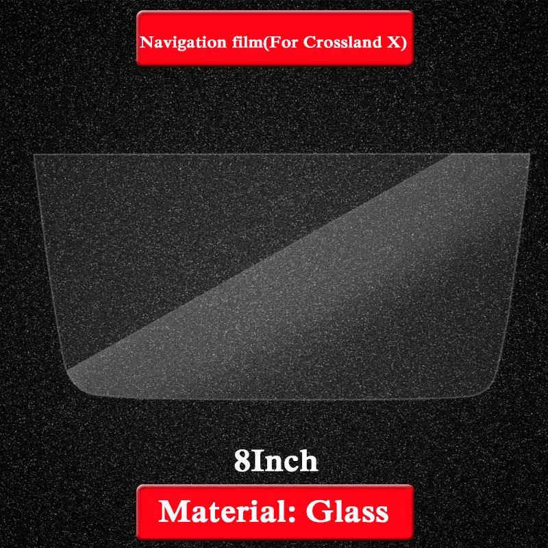 Car Styling 7 8 Inch GPS Navigation Screen Glass Protective Film Sticker For Opel Crossland X Accessories Control of LCD | Автомобили и