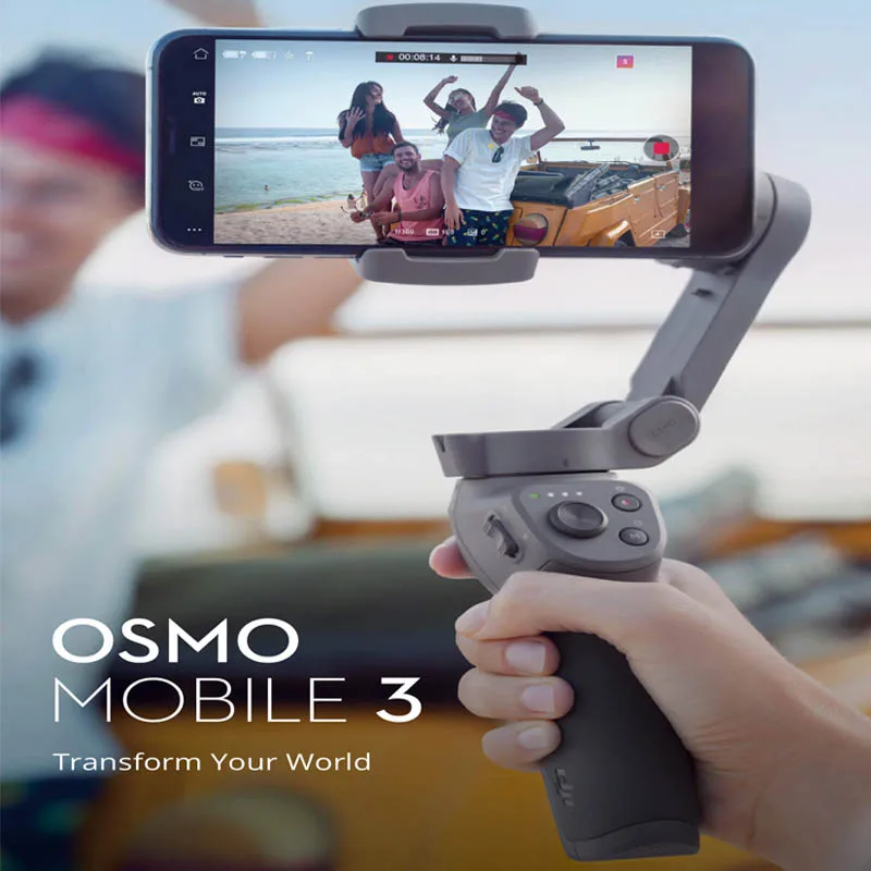 Новое поступление складной DJI Osmo мобильный 3 комбинированный стабилизатор