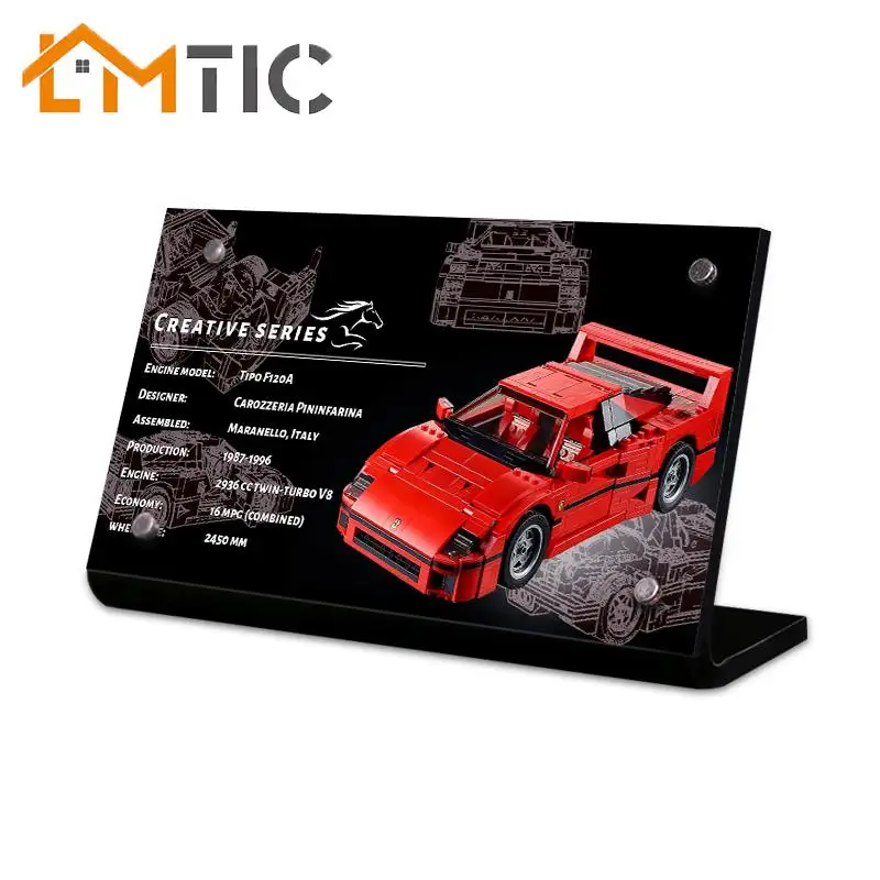 Фирменный акриловый стенд для демонстрации подходит модели 10248 Ferrari F40 игрушечные
