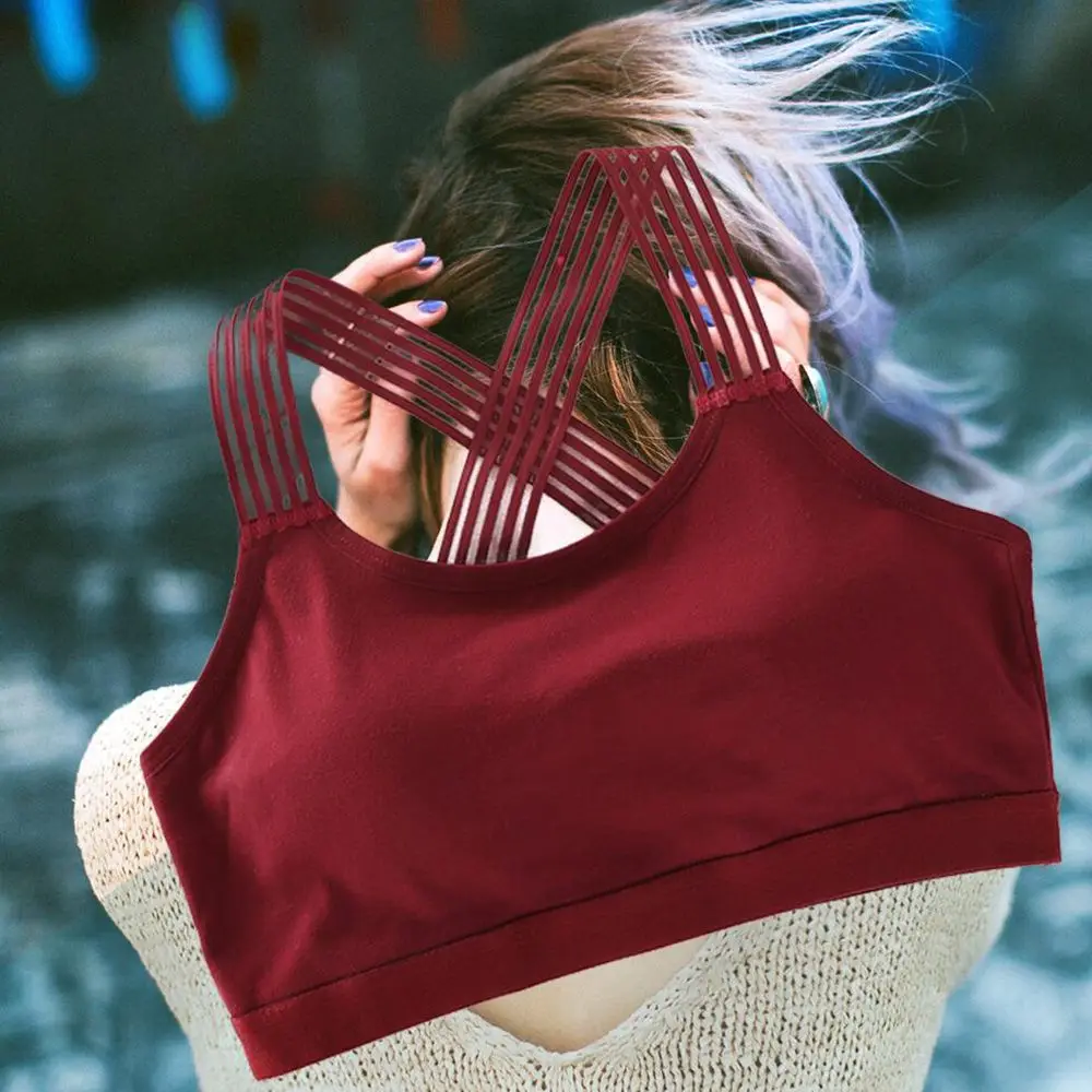 спортивный бюстгалтер Женские для спорта йоги Бюстгальтер Ударопрочный пуш ап